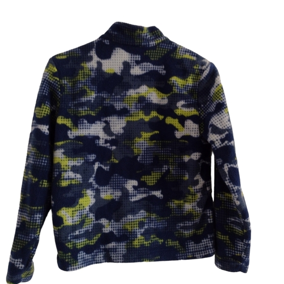 Kids Boys Girls Eddie Bauer Fleece Full zip camo jacket. Size M 10-12. P… - Picture 5 of 8